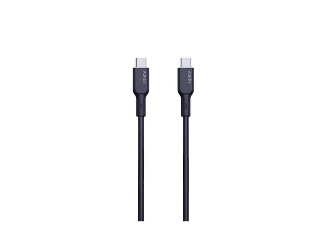Buy Aukey 100W 1m USB-C to USB-C Cable - Fast Charging in Qatar Buy Aukey 100W 1m USB-C to USB-C Cable - Fast Charging in Qatar